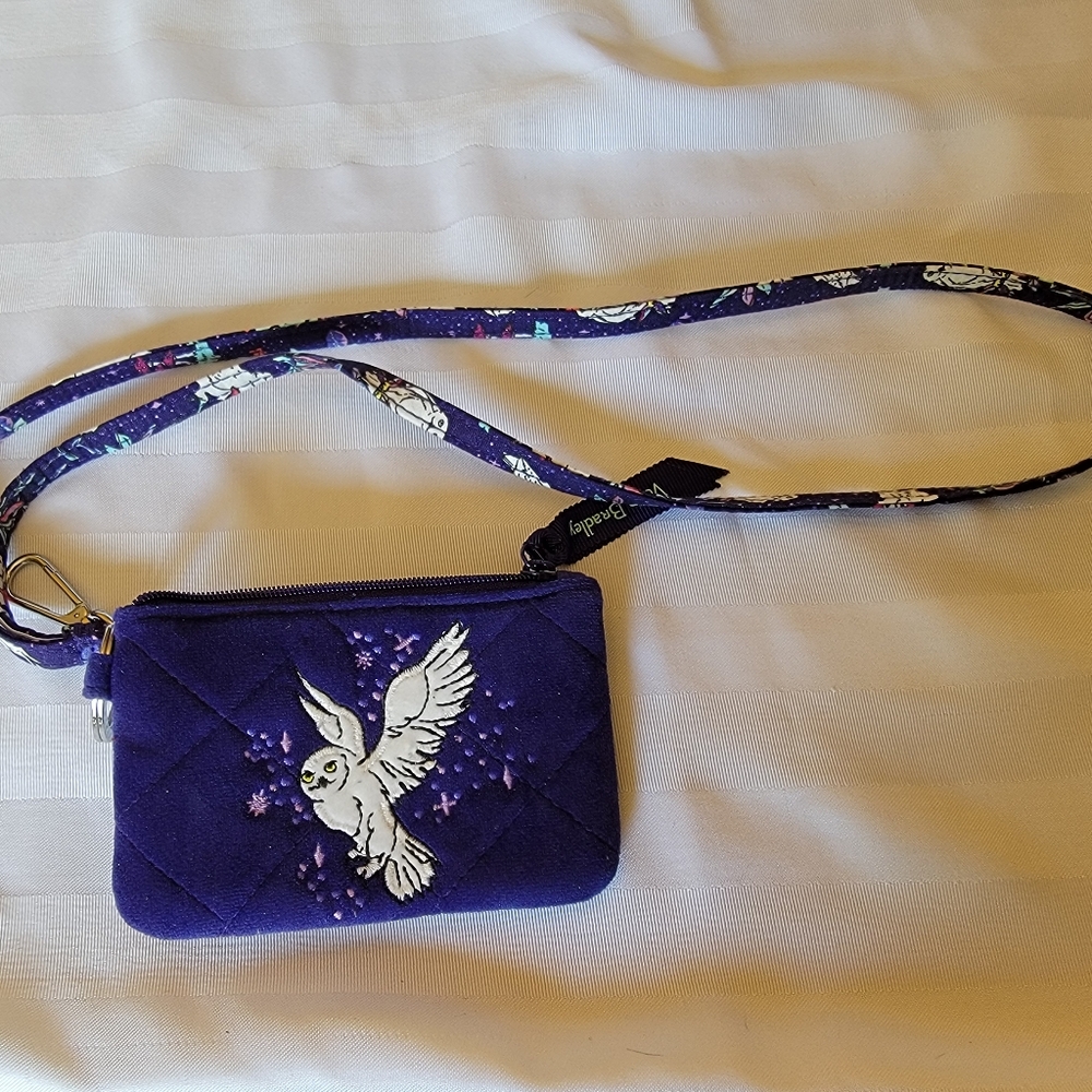 Vera Bradley ID wallet and Lanyard